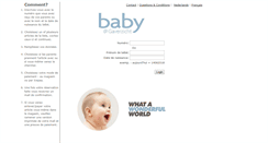 Desktop Screenshot of geboortelijst.gaverzicht.be